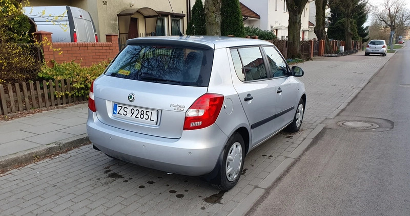 Skoda Fabia cena 20000 przebieg: 55000, rok produkcji 2008 z Szczecin małe 92